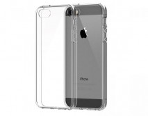 Чехол iPhone 5/5S силикон прозрачный 