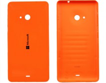 Задняя крышка Nokia 535 Lumia оранжевая 2 класс