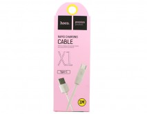 Кабель Hoco X1 Type-C - USB белый, 1м 