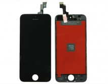 Дисплей iPhone 5S/iPhone SE + тачскрин черный (Копия - TM)