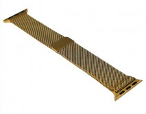 Ремешок Watch Series 38mm/40mm/41mm Milanese Loop золото