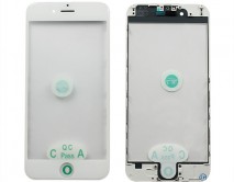 Стекло + рамка + OCA iPhone 6 (4.7) белое 1 класс