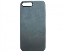 Чехол iPhone 7/8 Plus Suede серый