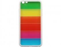 Чехол iPhone 6/6S Plus Rainbow Case белый