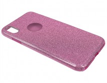 Чехол iPhone XS Max Shine фиолетовый
