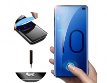 Защитное стекло Samsung N960U Note 9 3D Full прозрачное с клеем и UV лампой