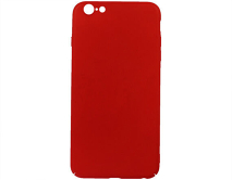 Чехол iPhone 6/6S Plus пластик (красный)