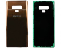Задняя крышка Samsung N960F Galaxy Note 9 золото 1 класс 