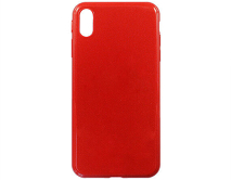 Чехол iPhone XS Max Shimmer (красный)