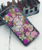 Чехол iPhone 6/6S Гелевые цветы в ассортименте
