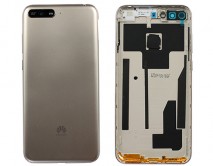 Задняя крышка Huawei Y6 2018 золото 1кл
