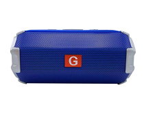 Колонка G30 синий, (Bluetooth/USB/FM/Card reader/Power bank)