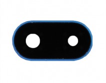 Стекло камеры Huawei Nova 3i синее (с корпусной частью)
