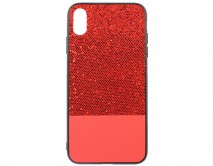 Чехол iPhone XS Max Bling (красный)