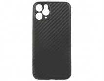 Чехол iPhone 11 Pro Ультратонкий карбон (черный)