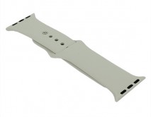 Ремешок Watch Series 38mm/40mm/41mm силиконовый soft white, SM #26