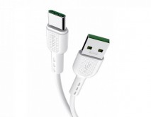Кабель Hoco X33 Type-C - USB 5A белый, 1м 