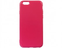Чехол iPhone 6/6S Силикон 2.0mm (ярко-розовый)