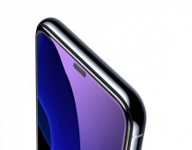 Защитное стекло Huawei Nova 5i/P20 Lite (2019) Anti-blue ray черное