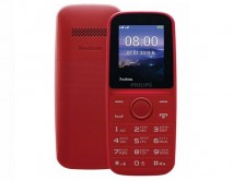 Телефон Philips Xenium E109, красный