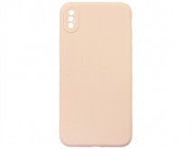 Чехол iPhone XS Max Силикон Matte 2.0mm (розовый песок) 