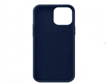 Чехол iPhone 13 Pro Max Deppa Liquid Silicone Pro (синий графит), 88104