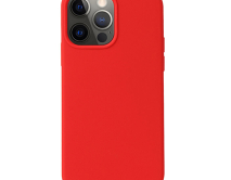 Чехол iPhone 13 Liquid Silicone FULL (красный)
