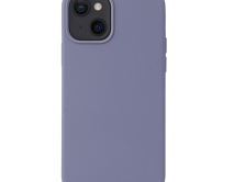 Чехол iPhone 13 Mini Liquid Silicone FULL (лаванда)
