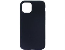 Чехол iPhone 11 Pro Liquid Silicone MagSafe FULL (темно-синий) 