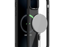 Чехол iPhone 11 Acrylic MagSafe, с магнитом, черный