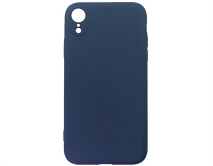 Чехол iPhone XR Colorful (темно-синий)