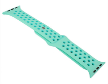 Ремешок Watch Series 42mm/44mm/45mm/49mm силиконовый Nike band светло-зеленый #28