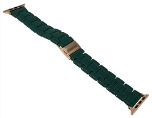 Ремешок Watch Series 42mm/44mm/45mm/49mm Ceramic gum summer (пластик) зеленый