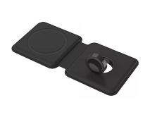 Зарядная станция D21/Q500/S33 MagSafe для iPhone+Watch Series черная