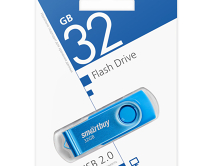 USB Flash SmartBuy Twist 32GB синий, SB032GB2TWB
