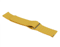 Ремешок Samsung/Huawei/Amazfit GTR 22mm leather loop желтый #3