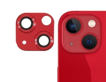 Защитная накладка на камеру iPhone 13/13 mini 3D красная