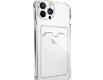 Чехол iPhone 12 Mini TPU CardHolder (прозрачный)