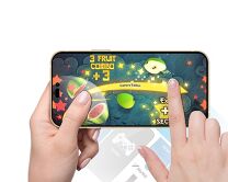 Защитное стекло iPhone 12 mini ANANK Anti-fingerprint (для игр, не отставляет отпечатков пальцев) матовое черное 