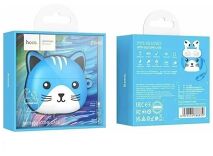 Bluetooth  стереогарнитура Hoco EW46 dodge cat, голубой